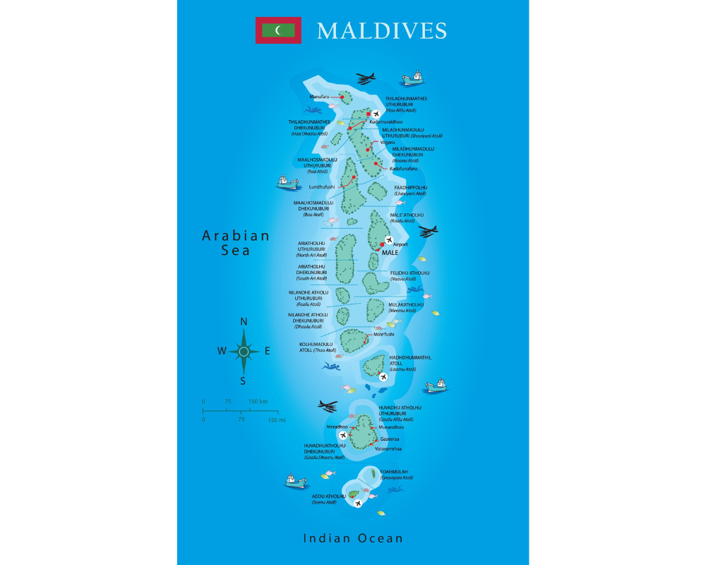 ÉCHAPPÉE TURQUOISES AUX MALDIVES